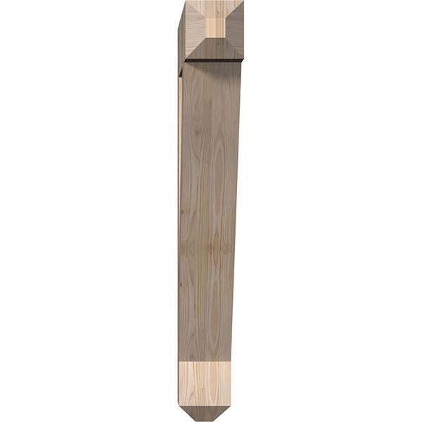 Traditional Craftsman Smooth Douglas Fir Bracket Y1395