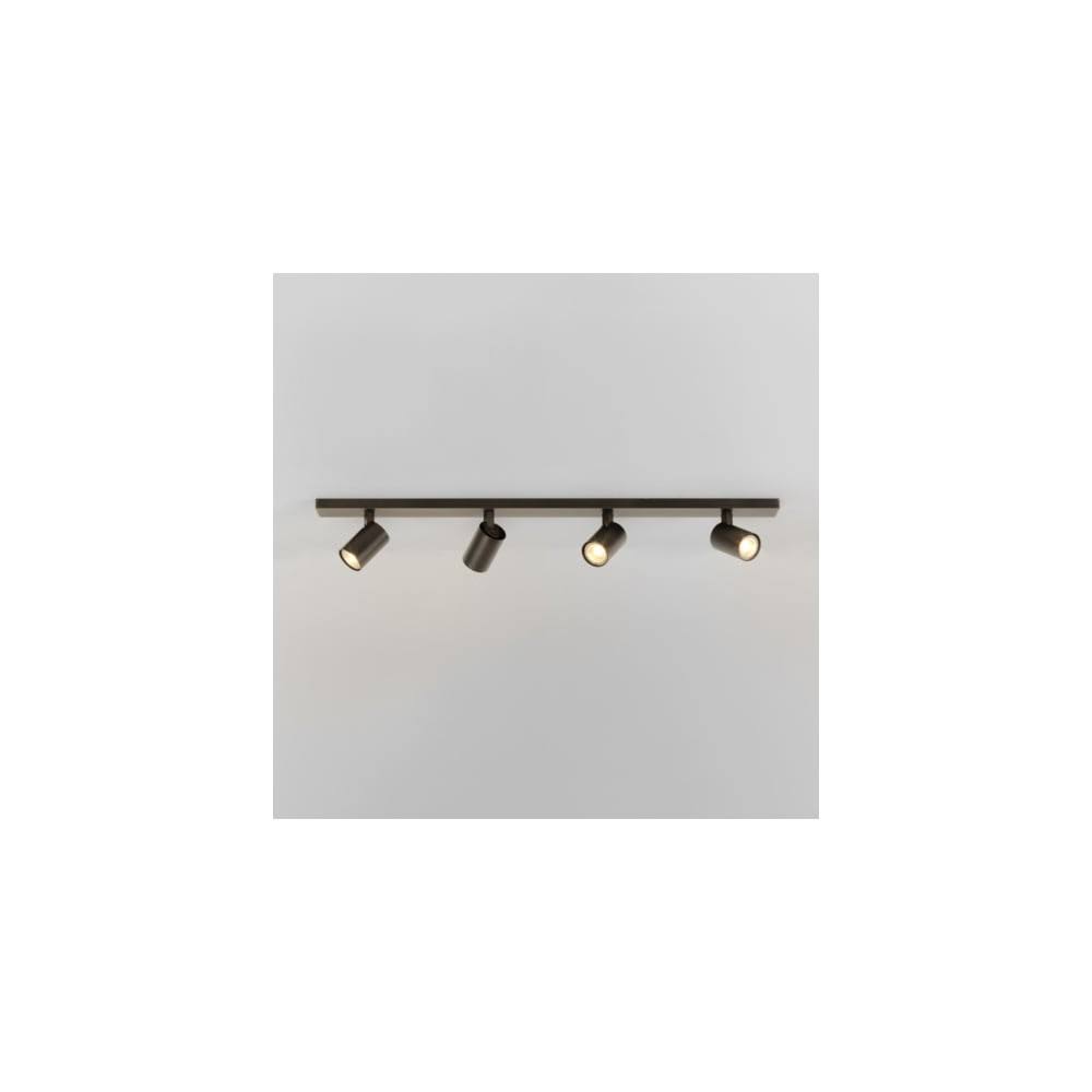 Painted Bronze 4 Directional Spotlight Bar Ceiling Spots T607