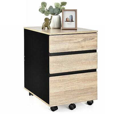 3-Drawer Mobile File Cabinet K477