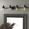 Metal 4-Light Vanity Light F2056