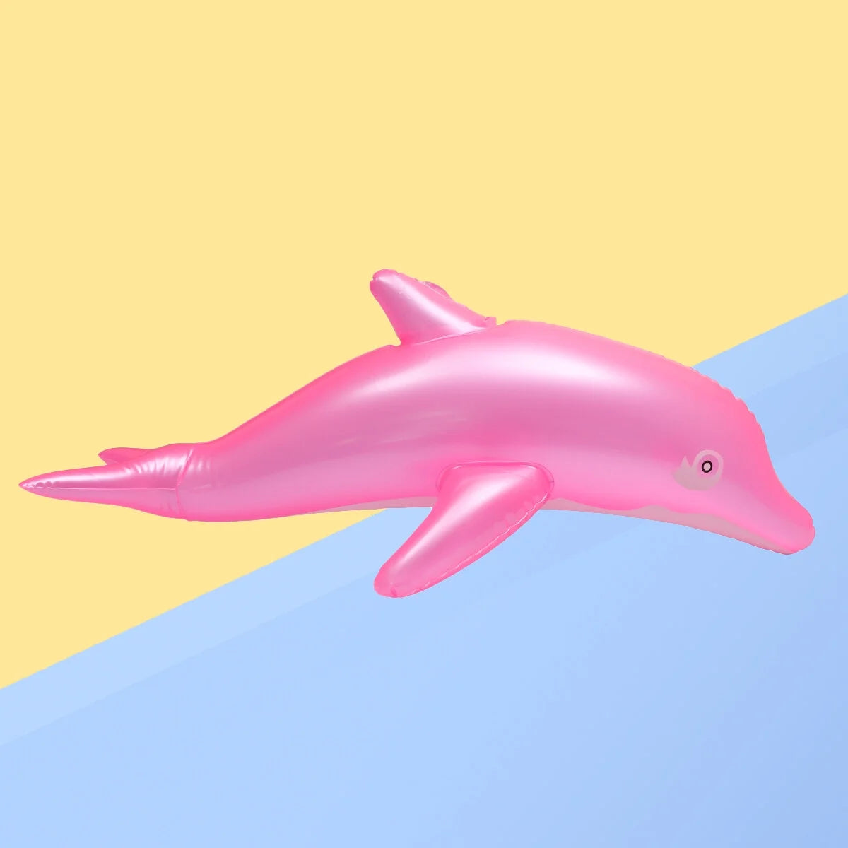 Pink Inflatable Dolphin Bath Toy A81745