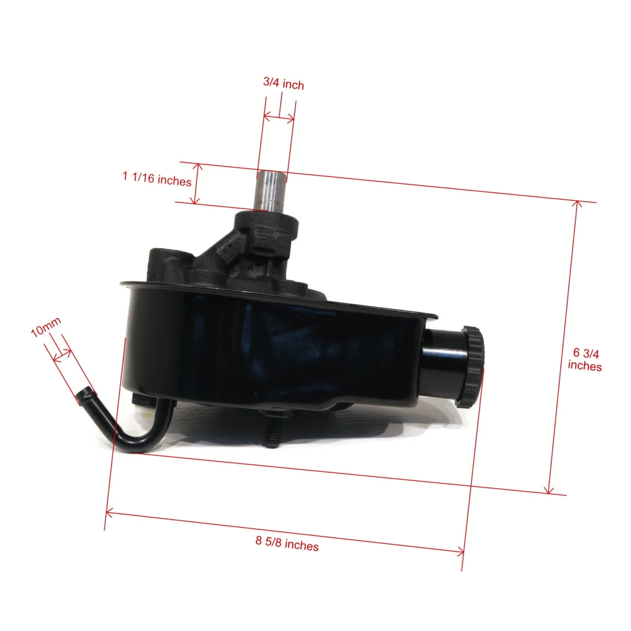 Power Steering Pump For 1988 Mercruiser 7.4L ALPHA BRAVO Boat Engines Q1614