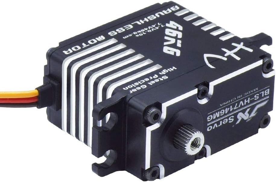 46kg Brushless High Precision Steel Gear Full CNC Digital Servo Motor Pack of 2 V140766