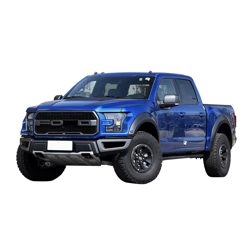 8 Pcs/Set ABS Imitate Carbon Fiber Handle Bowl Cover Door Lock Panel Frame For Ford F-150 Raptor 2015-2020 Car Exterior Decorative Sticker P37800