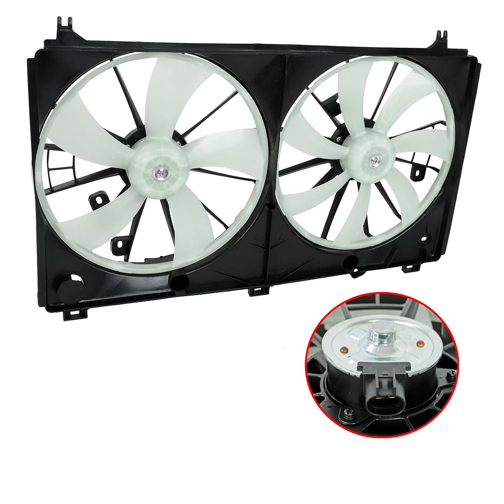 Dual Radiator Cooling Fan Assembly Pack of 2 J4544