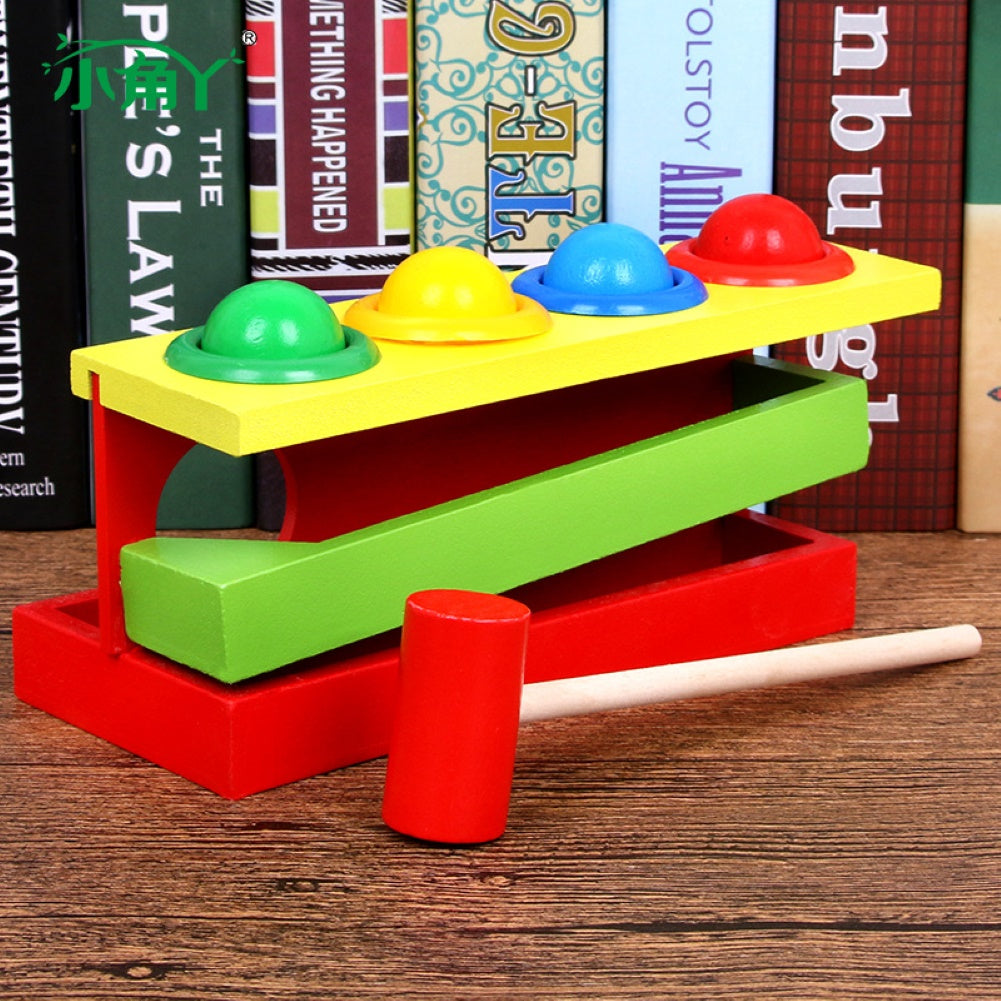 Wooden Hammering Ball Box Toy Q76695
