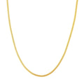 Solid 14K Yellow Gold Snake Chain Necklace 18" R918