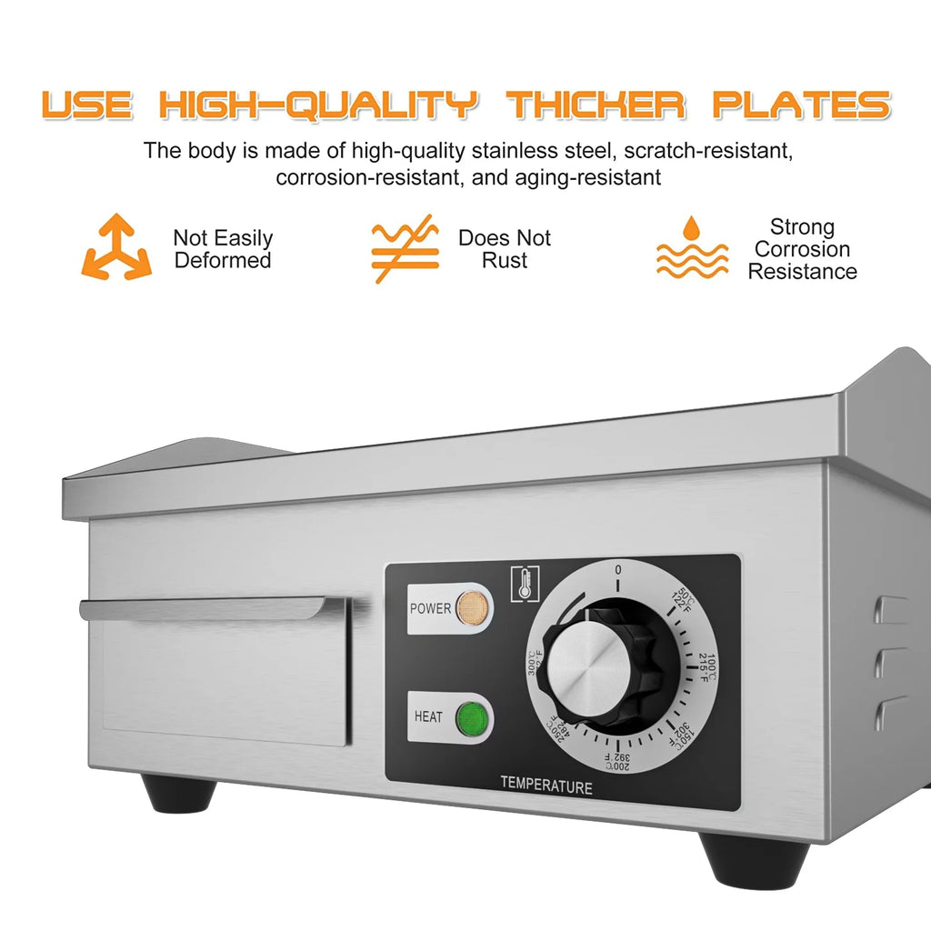 Cast Iron Electric Griddle X339