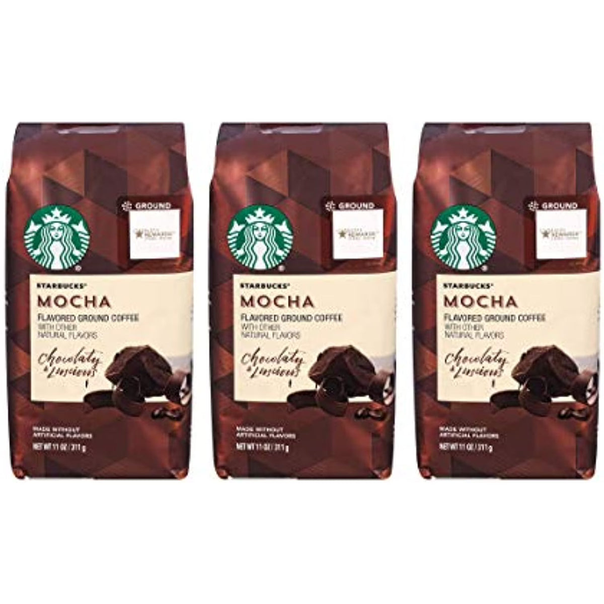 Ground Mocha Coffee, 11 Oz (Pack Of 3) L979497