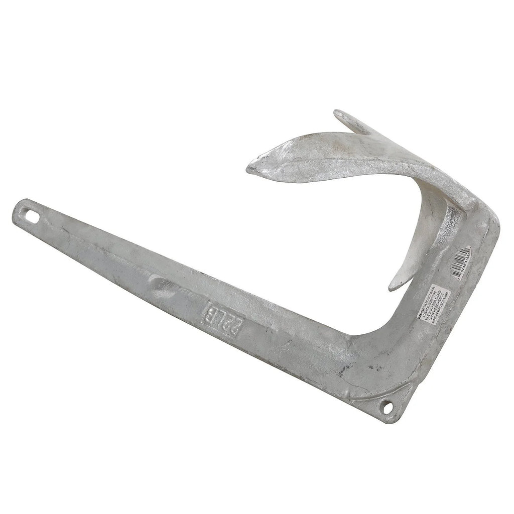 22 Lbs. Hot-Dipped Galvanized Steel Boat Anchor I292759