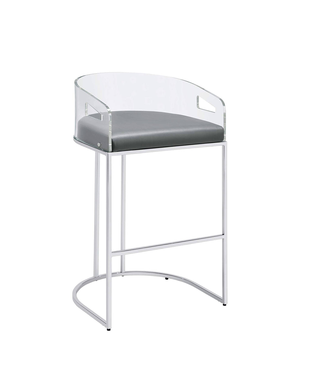 Grey Bar Stool Set of 2 M919248