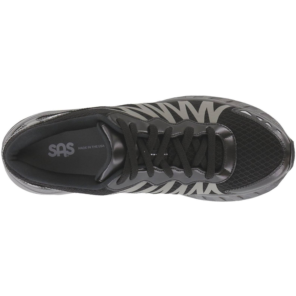 Men's Pursuit Black 11 Double Wide Shoes W83385