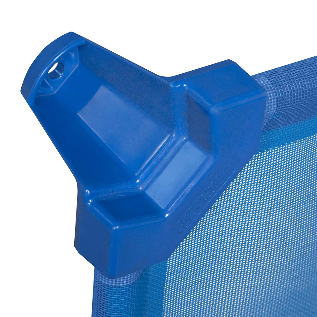 Blue Stackable Toddler Cots with Sheets, Set of 6 G456440