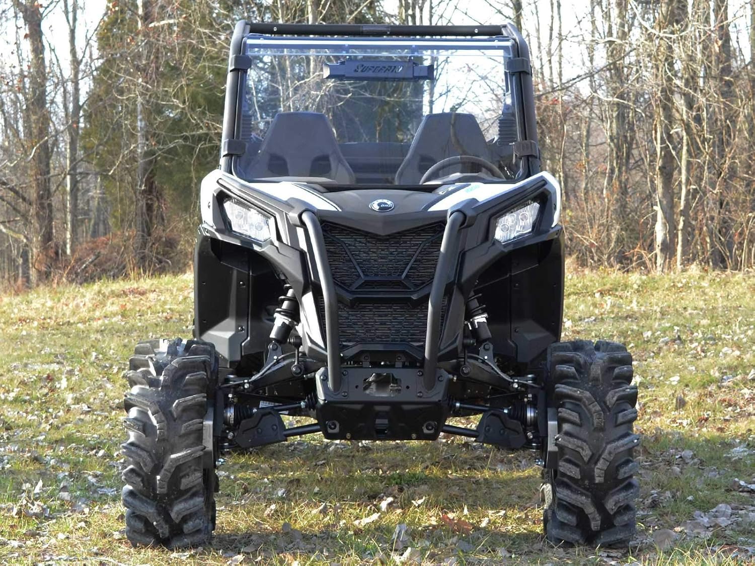 Heavy-Duty Full Windshield, 1/4 Thick Clear Polycarbonate E8009