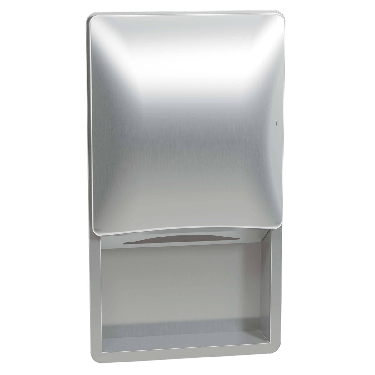 Recessed Folded Towel Dispenser W7999