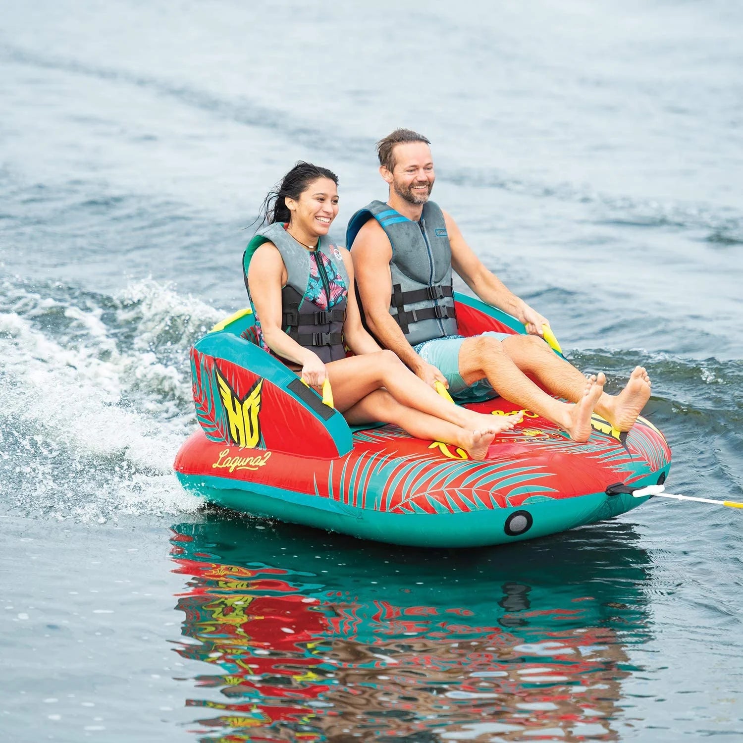 2-Person Multi-Directional Towable Tube with Attachments H821064