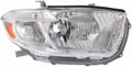 Passenger Side Headlight Unit for Toyota Highlander 2008 2009 2010 V52108