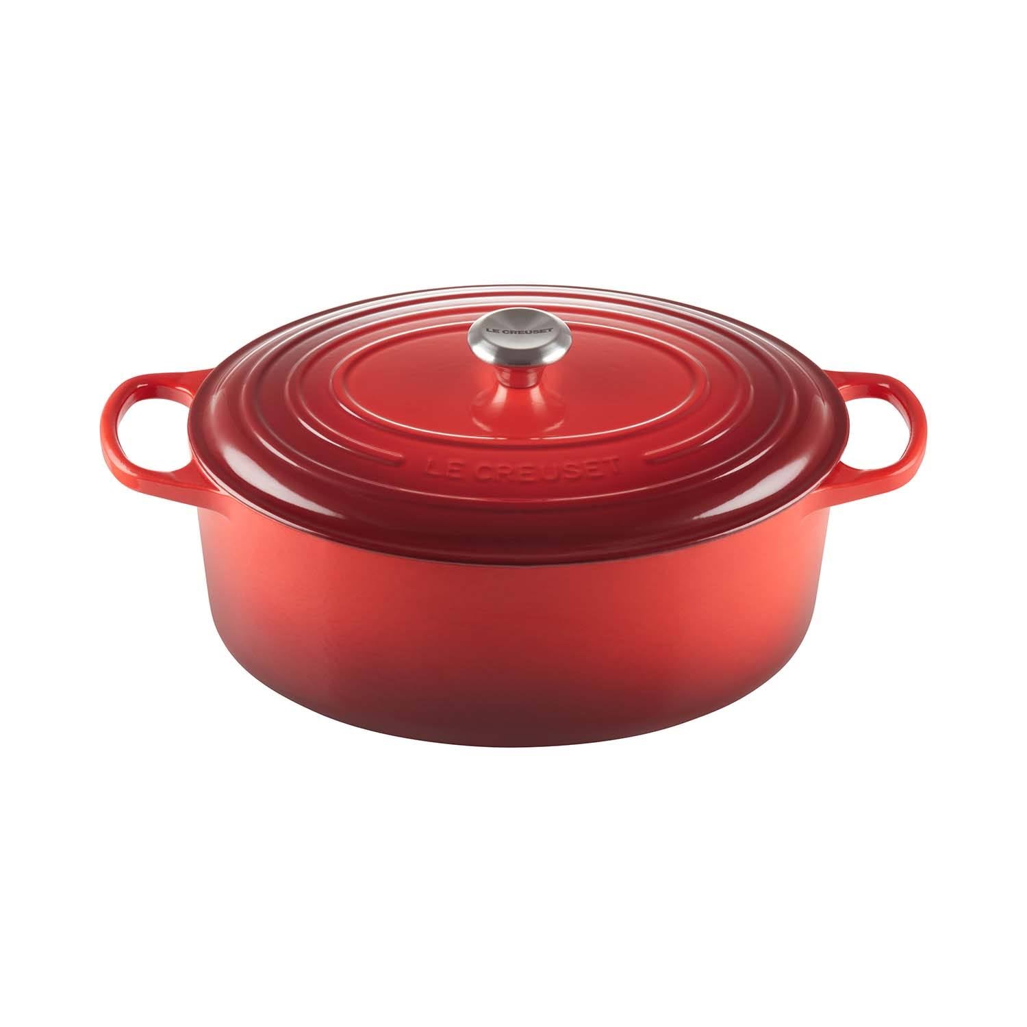9.5-Quart Cast Iron Oval Dutch Oven Q82591