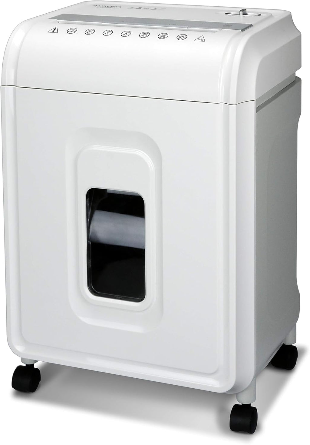12-Sheet Micro-Cut Paper Shredder, White/Gray N5540