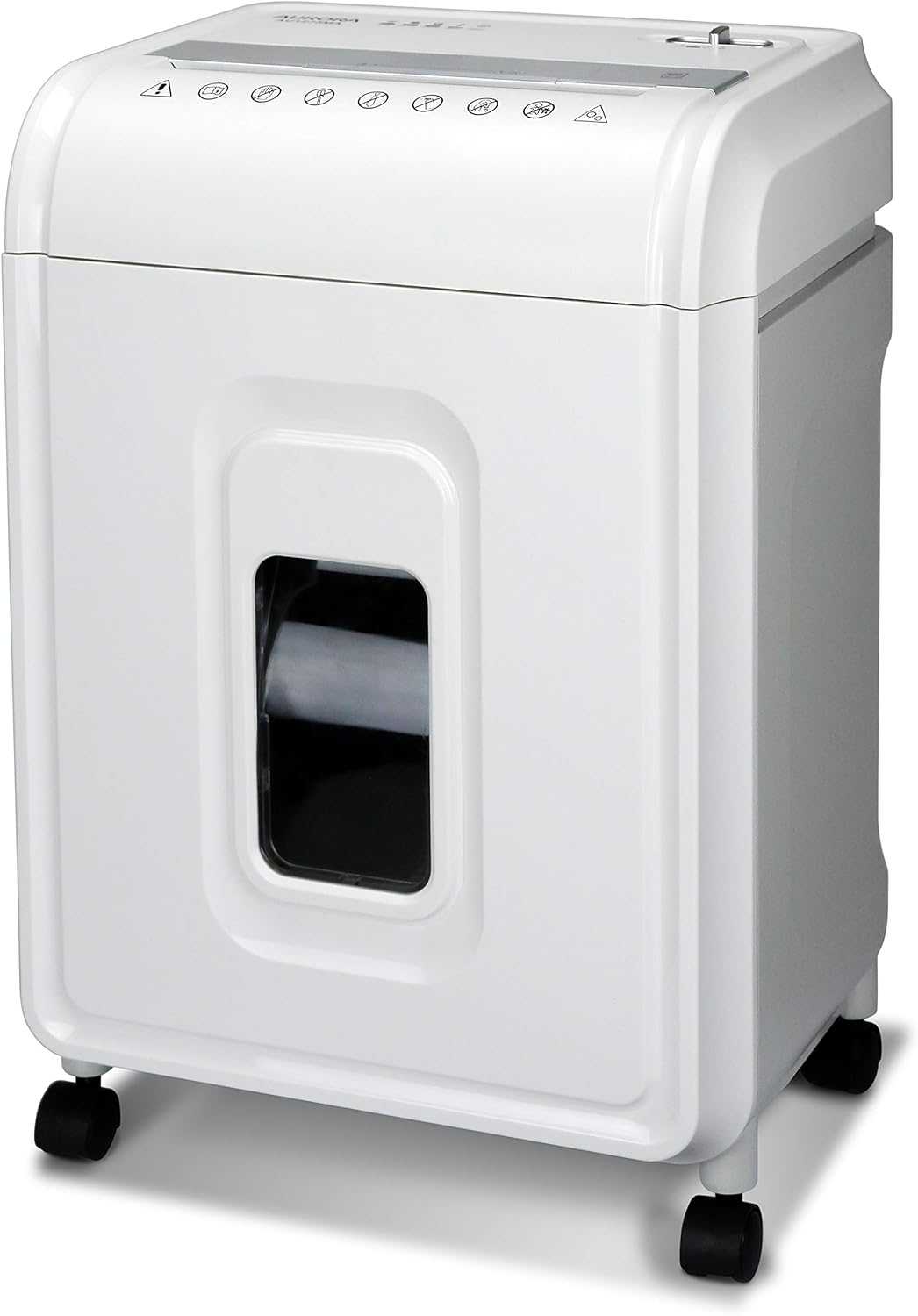12-Sheet Micro-Cut Paper Shredder, White/Gray N5540