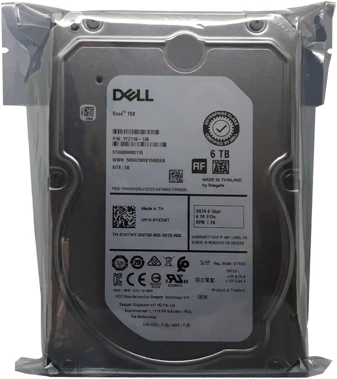 6TB 7200 RPM SATA 6Gb/s 256MB Cache Internal Hard Drive C86022