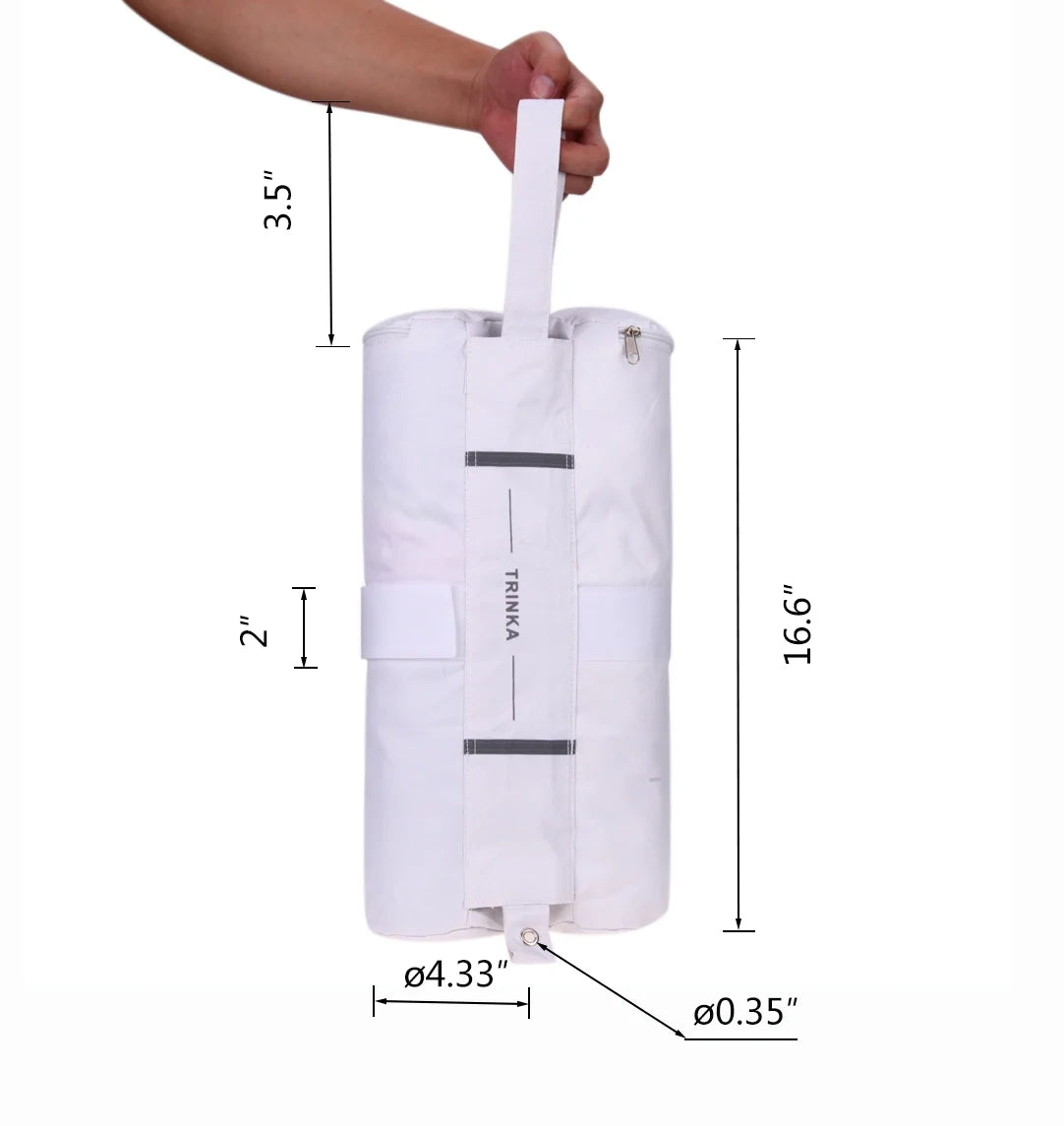 Canopy Weight Bags, 30lb Each, 4PCS White T61830