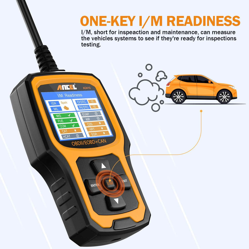 OBD2 Scanner Code Reader with O2 Sensors Pack of 2 B511672