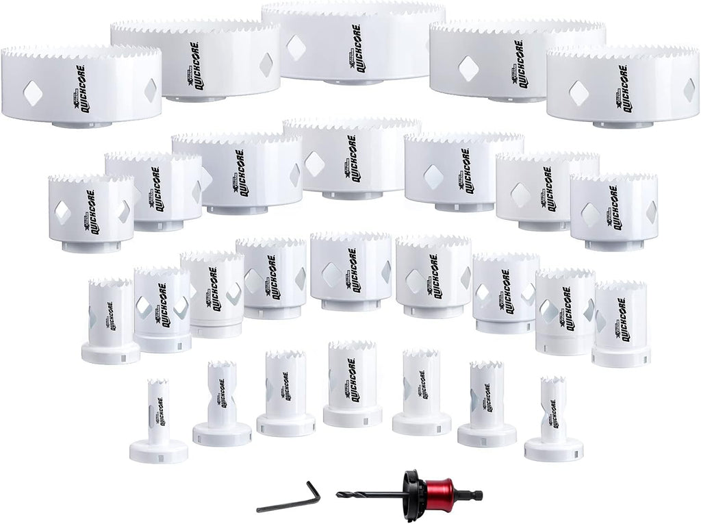 20 Pc Bi-Metal Hole Saw Kit with Arbor C46679