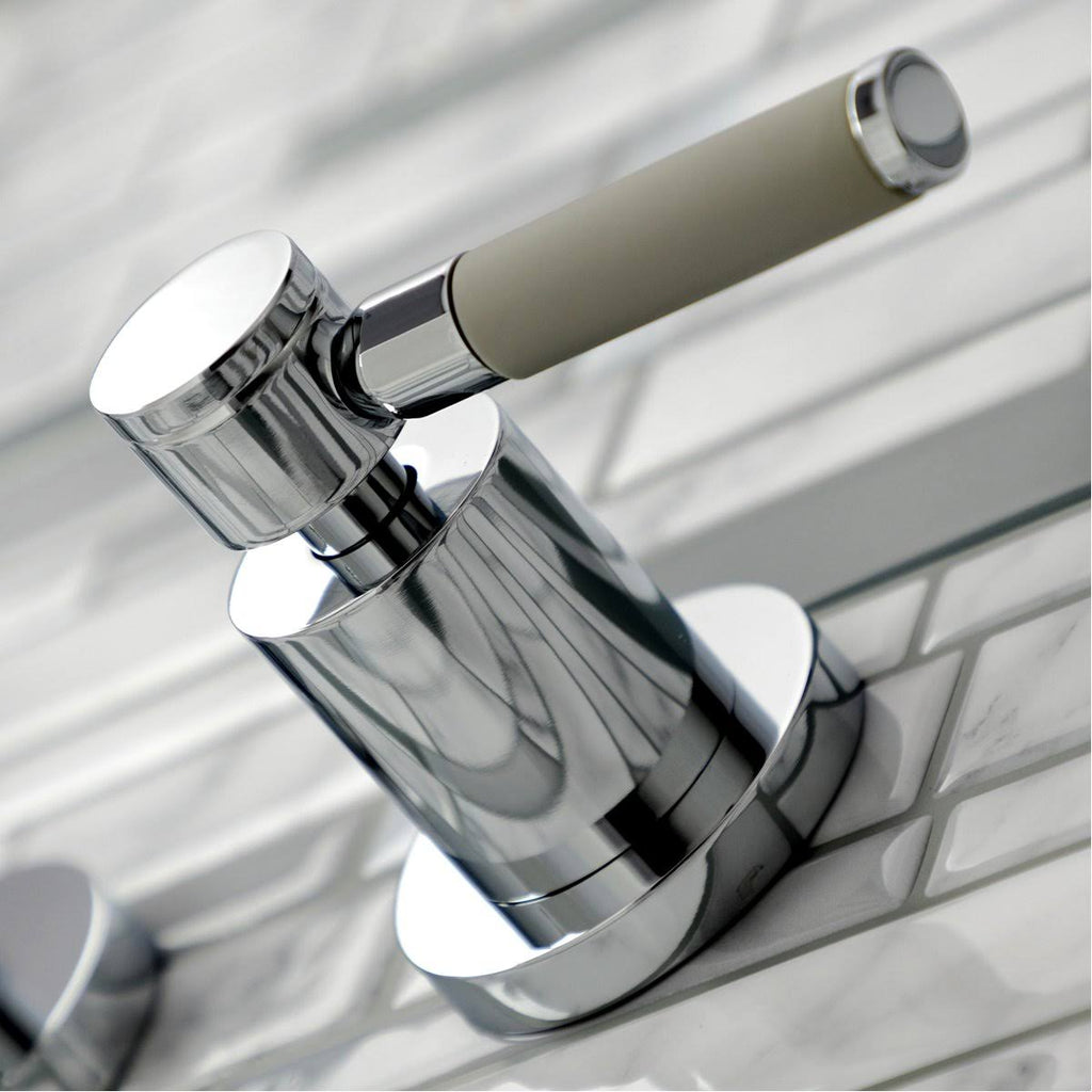Brushed Brass 2-Handle Wall Mount Roman Tub Faucet I26501