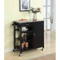 Black Kitchen Island Cart T758501