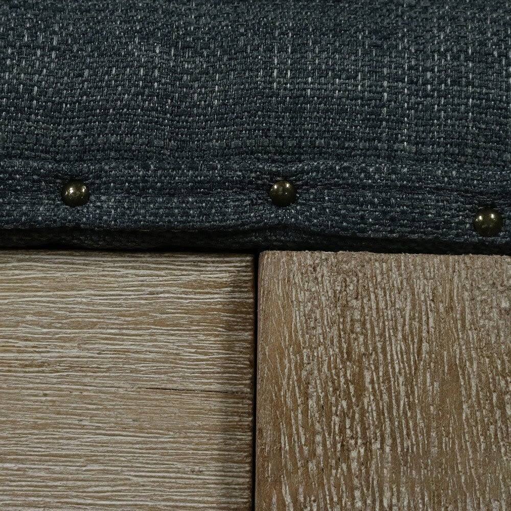 Tufted Textile Shelved Ottoman E82308