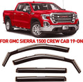 4 Pieces In-Channel Rain Guards for Trucks H203505