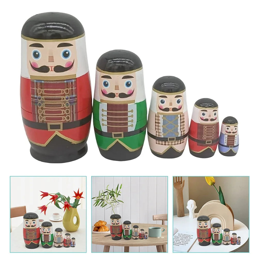 Nutcracker Wooden Stacking Dolls Y974539