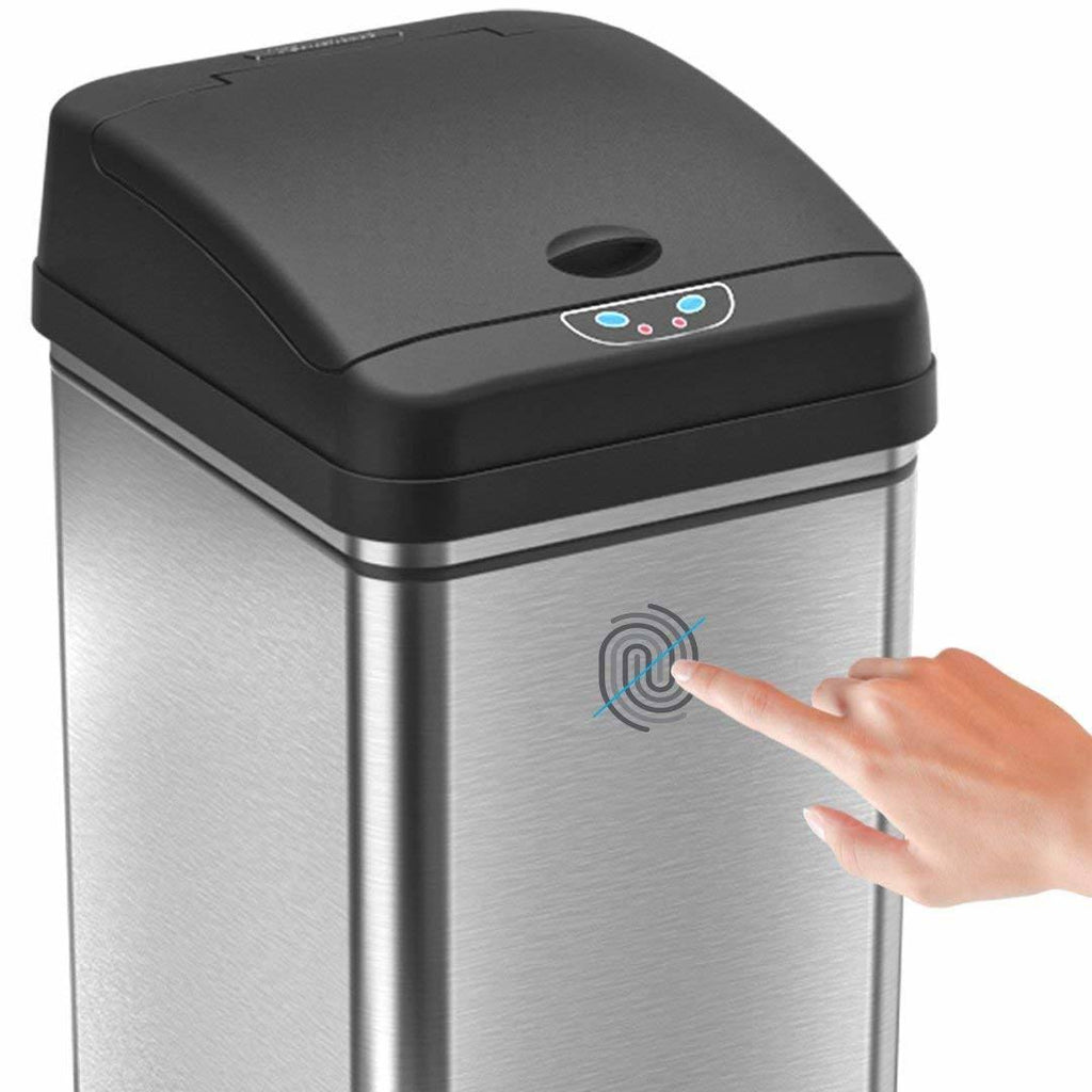 13 Gallon Automatic Sensor Kitchen Trash Can I301941