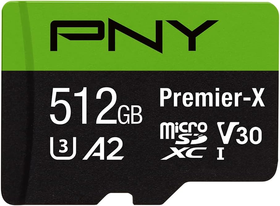 512GB Class 10 U3 V30 microSDXC Flash Memory Card Y822439