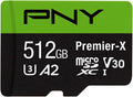 512GB Class 10 U3 V30 microSDXC Flash Memory Card Y822439