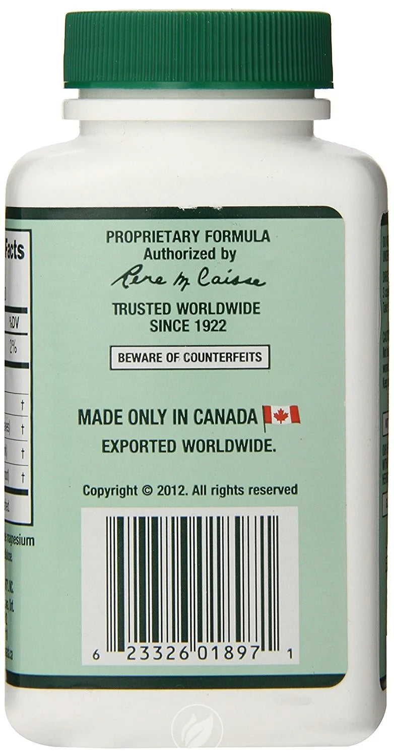 Essiac Herbal Supplement Vegicaps 500mg 60 Capvegi T85059