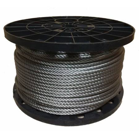 Stainless Steel Aircraft Cable Wire Rope 7x19 Type 304 300 Feet Q3476