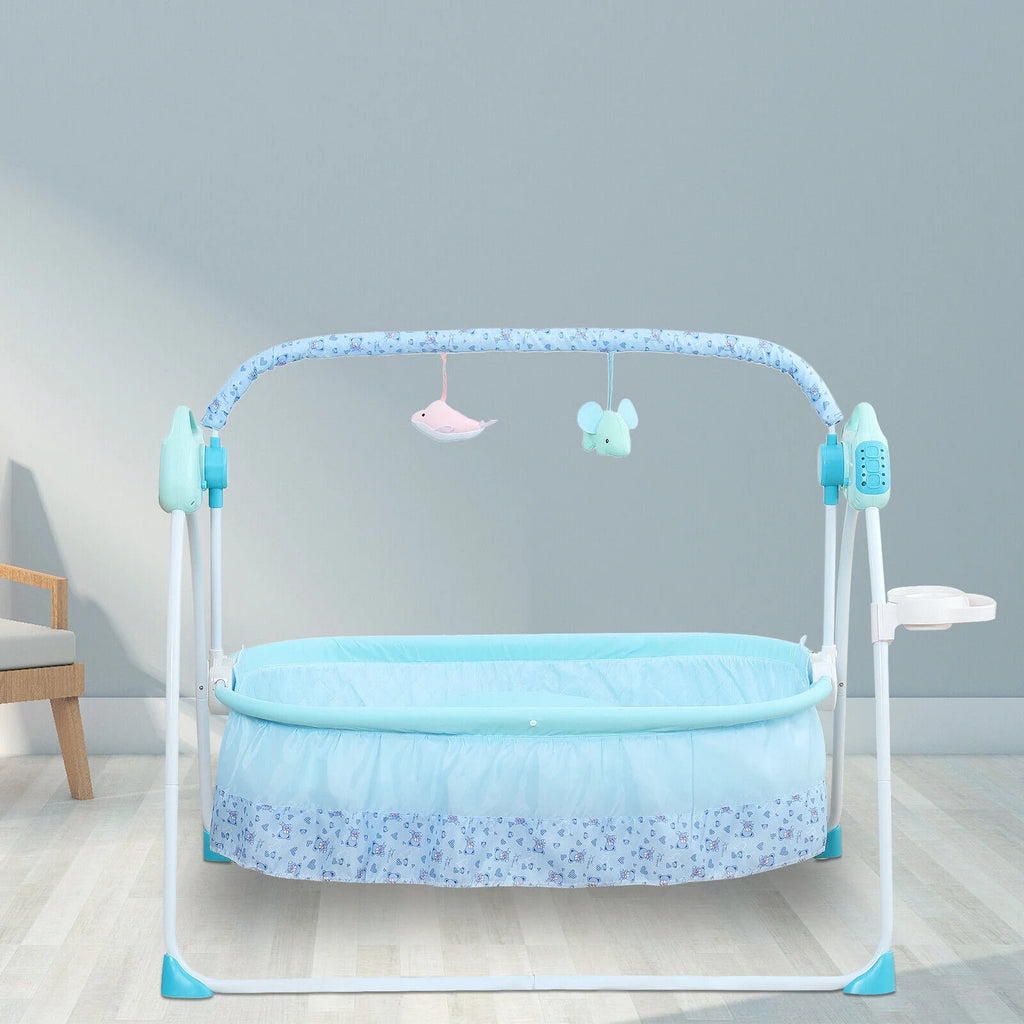 Electric Baby Cradle Swing Bouncer with Bluetooth Melodies USB A35740