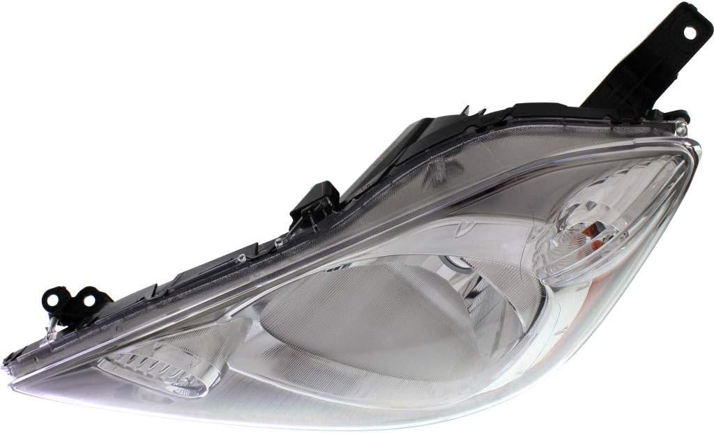 Driver Side Halogen Headlight Assembly for Honda Fit 2009 2011 Sport Model X1187