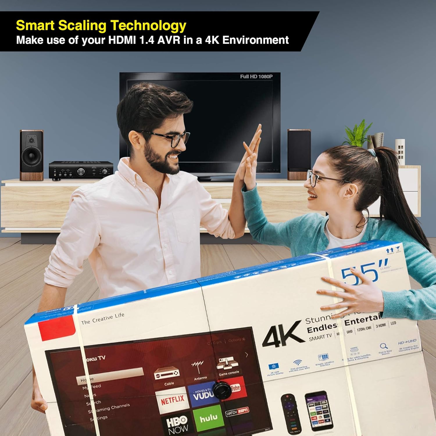 4K HDR HDMI Splitter 1 in 8 Out E7578
