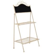 Pearl White Plant Stand H265