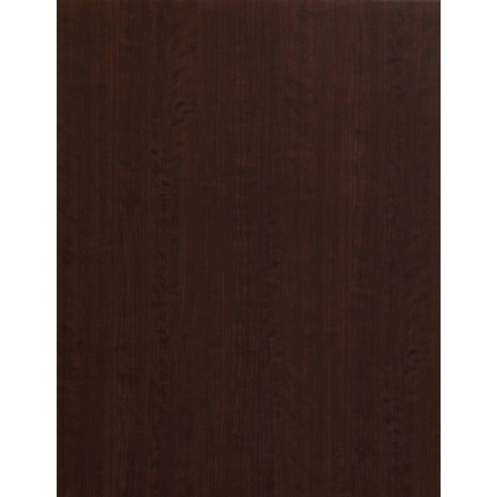 Mocha Cherry Bookcase with Doors M112207
