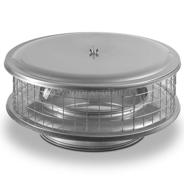 Stainless Steel Chimney Cap 15x22 1x22 Mesh Screen Y986354