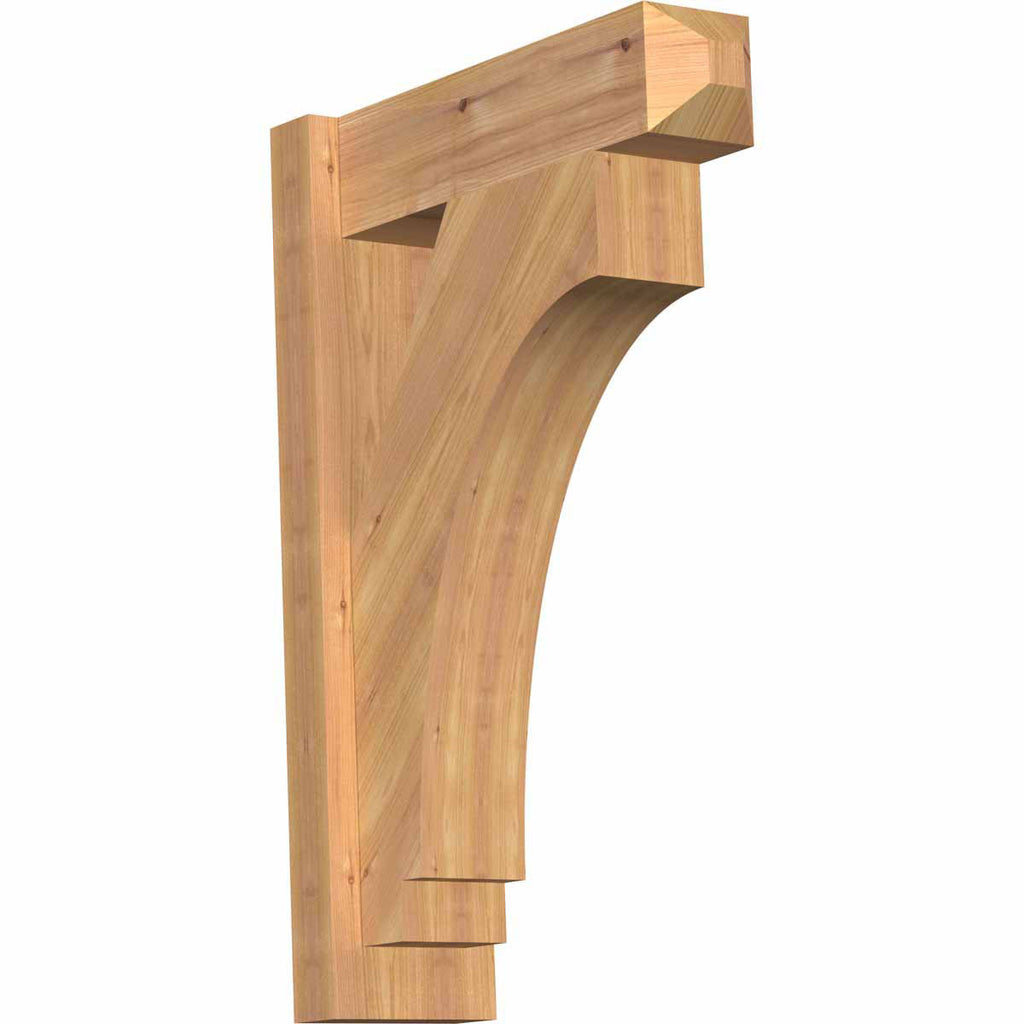 5 1/2x22W x 18x22D x 26x22H Imperial Smooth Craftsman Outlooker, Western Red Cedar Y878