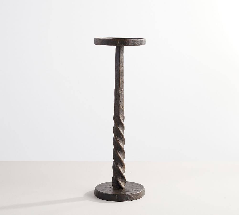 Bronze Large Pillar Candlesticks W861426