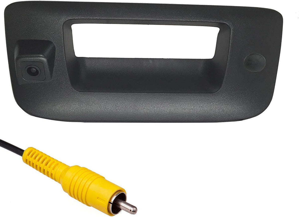 Black Tailgate Handle with Backup Camera L649