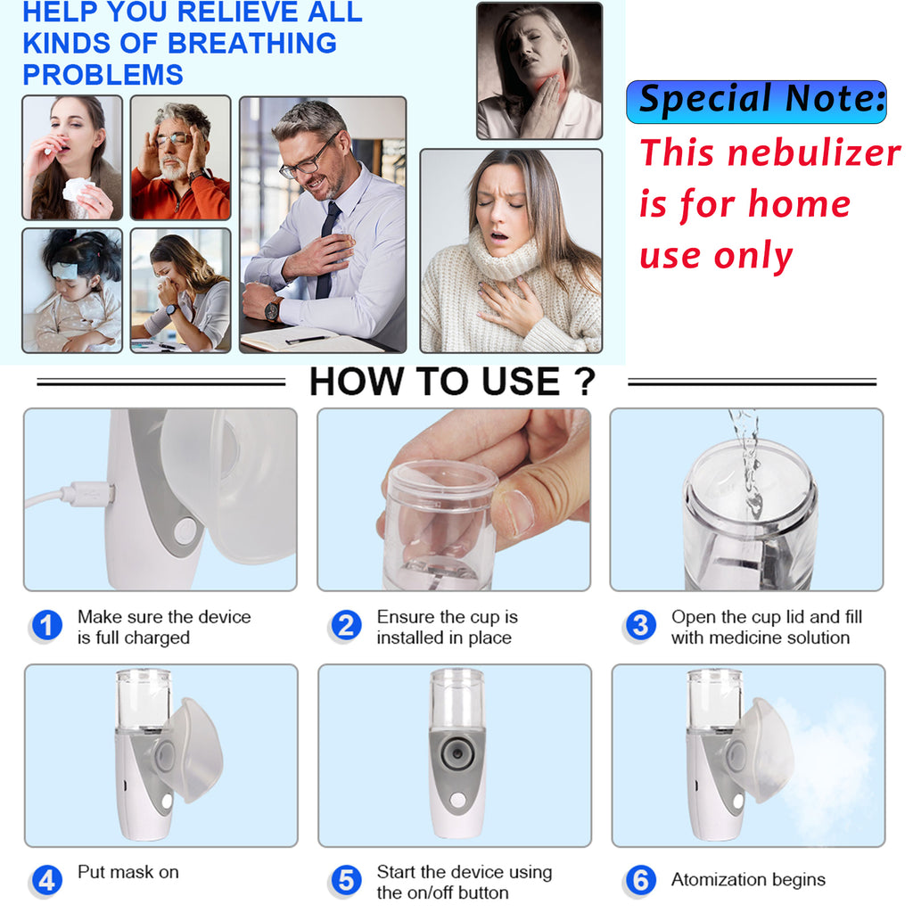Portable Humidifier USB Rechargeable K4192