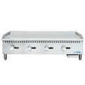 48 in. Natural Gas 4-Burner Griddle with 120,000 BTUs in Stainless-Steel S227