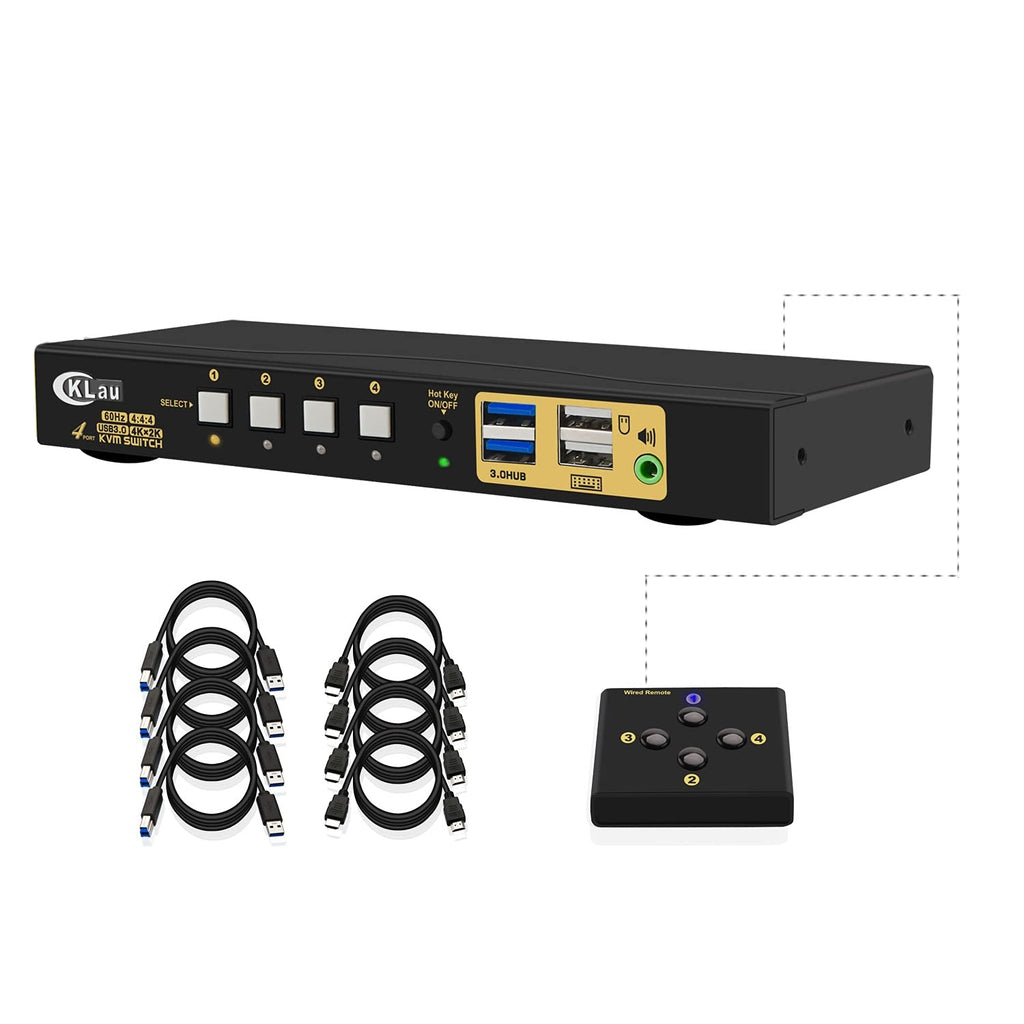 2 Port USB HDMI KVM Switch with Audio J455908